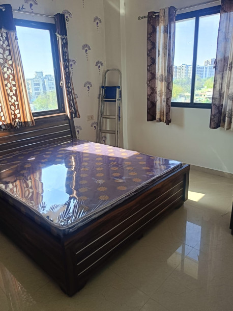 Fully Furnished 2 BHK Flat for Rent in Chandkheda – Prime Location!-1