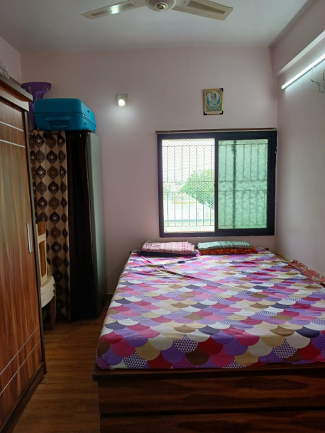 Fully Furnished 2 BHK Flat for Rent on KK Nagar Road, Ghatlodiya – Bachelor Friendly!-10