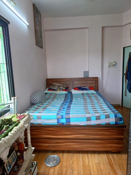 Fully Furnished 2 BHK Flat for Rent on KK Nagar Road, Ghatlodiya – Bachelor Friendly!-9